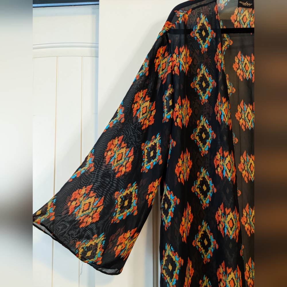 Southwestern light weight duster
